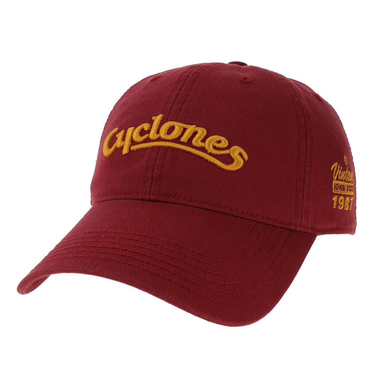 Legacy Cyclones Script Cardinal Unstructured Hat